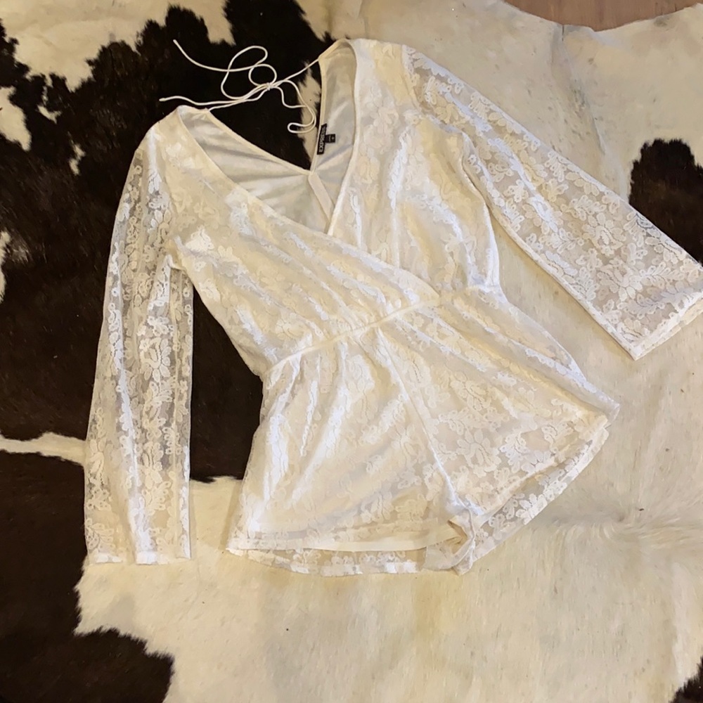 White Romper